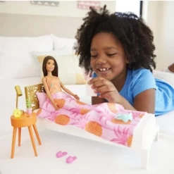 Mattel Barbie Δωμάτιο Με Κούκλα Υπνοδωμάτιο (GRG86) 8 Mattel Barbie Δωμάτιο Με Κούκλα Υπνοδωμάτιο (GRG86) -Μικρόκοσμος κοριτσιών Κατάστημα 698193 2