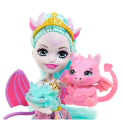 Mattel Enchantimals Royals – Κούκλα Και Οικογένεια Δράκοι (GYJ09) -Μικρόκοσμος κοριτσιών Κατάστημα 698208 1