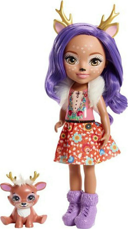 Mattel Enchantimals – Μεγάλη Κούκλα Danessa Deer And Sprint (FRH54) 4 Mattel Enchantimals – Μεγάλη Κούκλα Danessa Deer And Sprint (FRH54) - Image 2