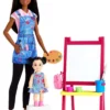 Mattel Barbie Σετ Επαγγέλματα Με Παιδάκια Και Ζωάκια Ζωγράφος (GJM30) 2 Mattel Barbie Σετ Επαγγέλματα Με Παιδάκια Και Ζωάκια Ζωγράφος (GJM30) -Μικρόκοσμος κοριτσιών Κατάστημα 698478