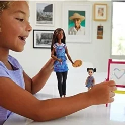 Mattel Barbie Σετ Επαγγέλματα Με Παιδάκια Και Ζωάκια Ζωγράφος (GJM30) -Μικρόκοσμος κοριτσιών Κατάστημα 698478 5