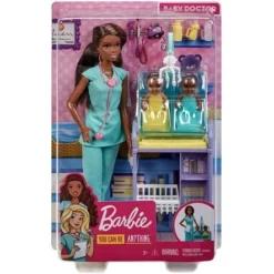 Mattel Barbie Σετ Επαγγέλματα Με Παιδάκια Και Ζωάκια Γιατρός (GKH24) -Μικρόκοσμος κοριτσιών Κατάστημα 698479 1