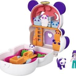 Mattel Polly Pocket Mini – Σετάκια Flip And Reveal Panda (GTM58) -Μικρόκοσμος κοριτσιών Κατάστημα 698977 1